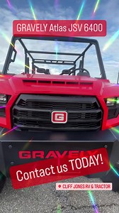 2023 GRAVELY ATLAS JSV® 6400 Polaris® ...With seating for 6, the...