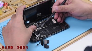 iPhone X刷机iOS14报错4013 原来是这个东西坏了！！！修复完成后完美复活！！！