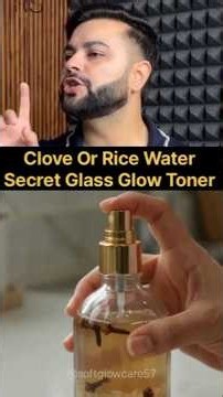 ✨ Clove + Rice Water Korean Glow Face Toner | Glass Skin Secret 🌸