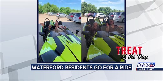 Treat of the Day: Waterford Senior Living Community residents go for a ride