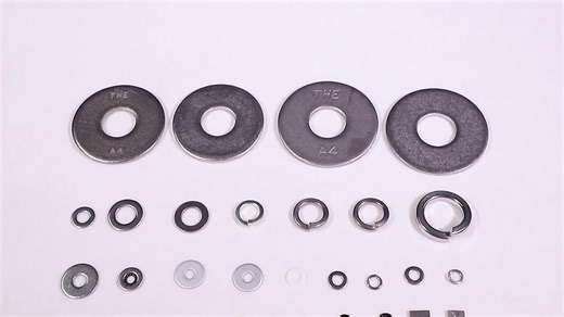 Hex Nylon Insert Self-Locking Nut 304 Stainless Steel 316 Din985 Din982 Nylock Self Locking Nut for Factory