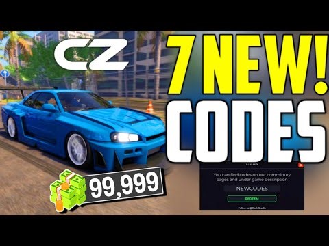 ⚠️UPDATE! CODES!⚠️CAR ZONE ROBLOX CODES 2026 - CODES FOR CAR ZONE 2026