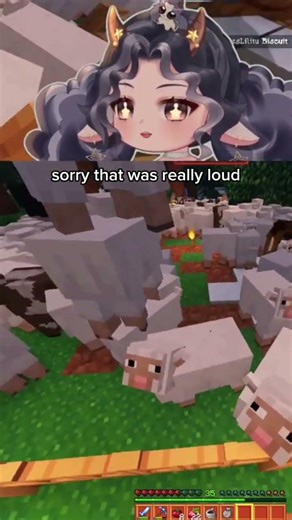 I found the BEST Minecraft mod…#vtuber #vtuberclips #minecraft