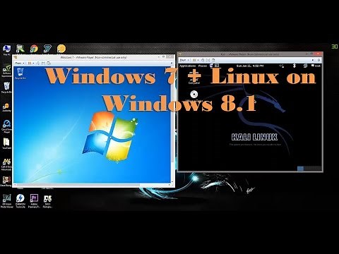 How to install multiple operating system on windows 8.1 (Win 7 + Linux)