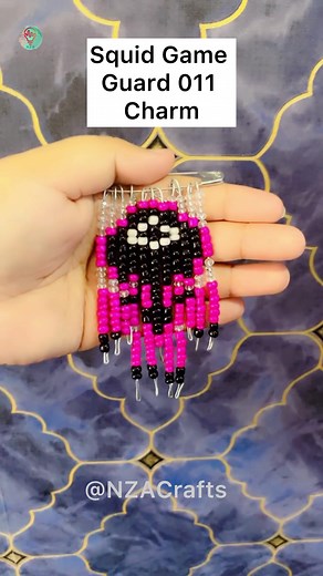 DIY Squid Game Guard 011 Charm Craft
