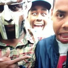 Feels weird to post about anything except MF DOOM right now, so here's a favorite DOOM moment: when Tyler, The Creator and @Earl Sweatshirt met the Masked Villain at Reading Festival in 2013. RIP DOOM. | Pigeons and Planes