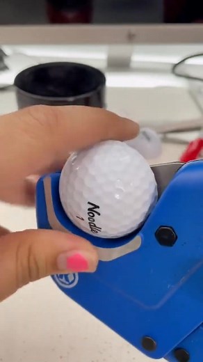 2.8K views | Inside of a noodle golf ball #golf #golfball #golfballtest #Golffinds #golftips | Clubgirlkatie | Facebook