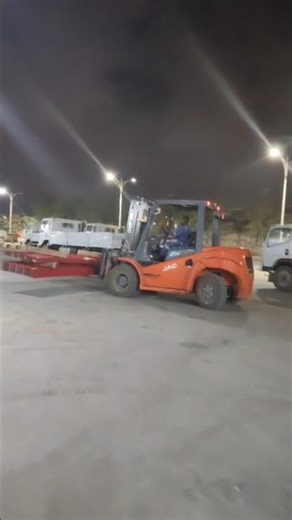 Night Shift Coil Uploading 🌙⚙️ | Heavy Steel Loading in Factory #shorts