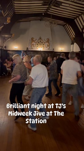 3.6K views · 14 reactions | Fun night at The Station this week. #jive #jiveswing #50s #40s #stroll #strolling #linedance #danceislife #danceisgoodforyou #tjs #tjsjive #tjsstrollpatrol #newyearnewhobby #exercise #exerciseisgoodforyou #getmoving #funtimes #socialdancing #jivedancing #dancingisfun #dancelove #vintagemusic #1950s #1950sfashion #1950sstyle #1940s #1940sfashion #1940style #linedancelife #houseofbamboo #thiscityisours #blackcoffee #charleston | TJ's JIVE | Facebook