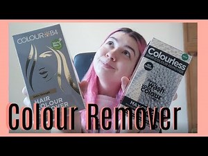 Removing Red Hair Dye | Colour B4 V's Colourless