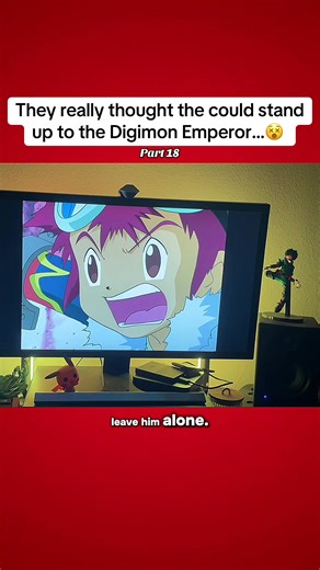 In Digimon Adventure 02, the moment where Davis and Veemon try to stand up to the Digimon Emperor is one of the most defining early scenes in the series. Even though they’re clearly outmatched, Davis refuses to back down, and Veemon mirrors that courage without hesitation. This confrontation isn’t about winning—it’s about proving they won’t be controlled or broken, making it a powerful anime best moments scene filled with raw determination. What makes this moment hit so hard is the imbalance of 