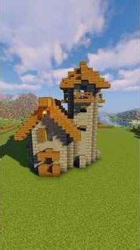 Minecraft Medieval Cottage + Tower