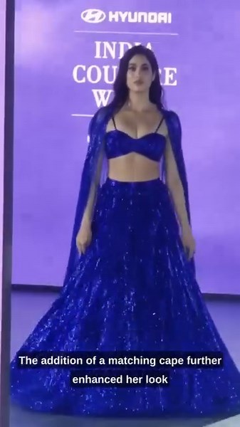 #watch: Janhvi Kapoor stuns in exquisite midnight blue lehenga as she turns showstopper for Gaurav Gupta at India Couture Week #janhvikapoors #janhvikapoorfanclub #janhvikapoorfc #janhvikapoorfandom #GauravGupta #indiancouture #MiddayEntertainment #entertainment #bollywoodmovies #bollywood | MiD DAY