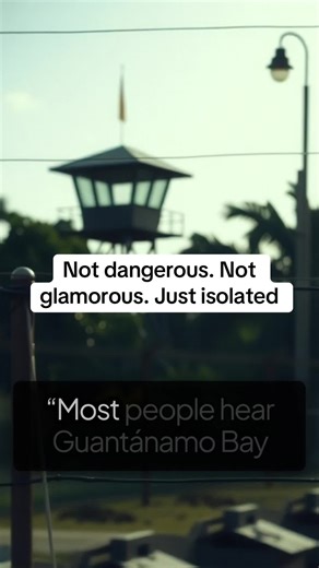 “Not dangerous. Not glamorous. Just isolated.” U.S Military U.S Military History Military History War History Battlefield History Foreign Wars Battle Ready Battle Tested War Ready Military Branches US Navy US Marines US Army US Airforce #GuantanamoBay #GitmoLife #USMilitary #MilitaryLife #OverseasDuty