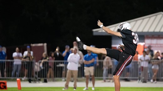 How Ethan Priest kicked Tate to win over Booker T. Washington in 1st year playing football