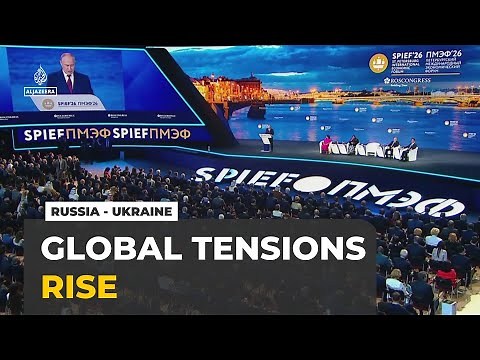Putin speaks at St Petersburg forum: 'No Meeting With Zelenskyy'