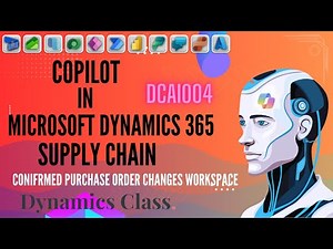 Copilot in Microsoft Dynamics 365 Supply chain: DCAI004