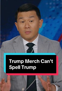What kind of watch craftsman would misspell Trump? The kind that also creates boner honey #DailyShow #Trump #Watch