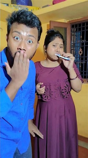 funny video 🤭😲 #shorts #Mou&Megh #mou #trending #viral #youtubeshorts #comedy