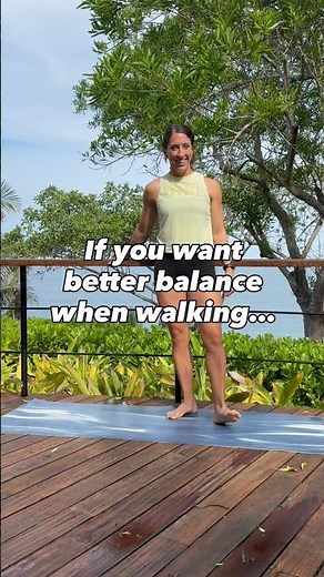 Improve your balance when walking