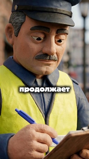Мужик довел гаишника до белого каления на парковке🚔#анекдот #истории #анимации #шортс