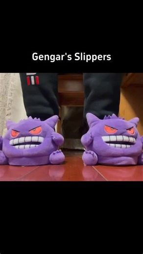 Linkeking on Instagram: "Gengar's Slippers #gengar #slipper #design #pokemon"