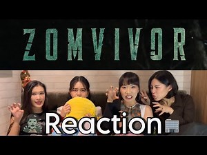 [Asking friends to react] ZOMVIVOR SERIES Official Trailer #CrazyUniversityTrailer 🧟🏢🧟‍♀️