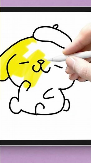 ✨How to Draw Pompompurin Step by Step | Easy Drawing for Kids | Learn to Draw Kawaii Animals
