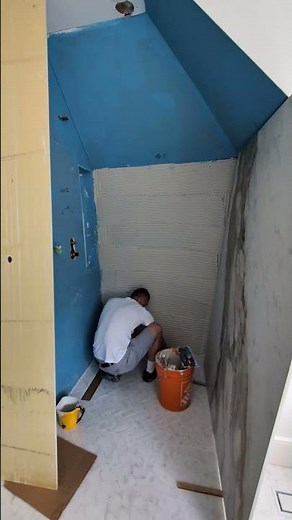 Porcelain Shower Installation | Custom Slab Shower Walls