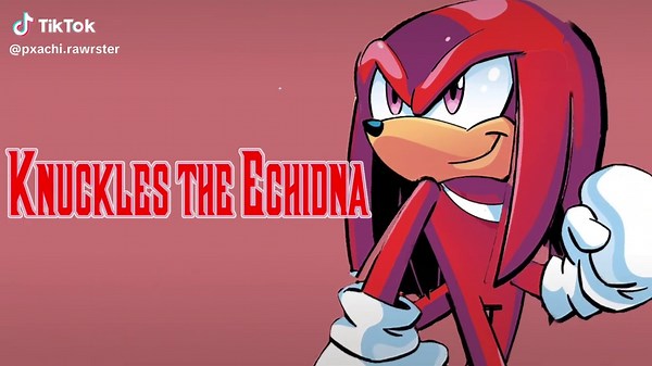 Knuckles Animation Edit: A Dynamic Tribute