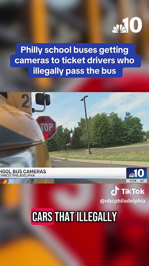 A new pilot program is intended to protect school children -- and punish bad drivers -- by installing school buses in the School District of Philadelphia with new technology. On Tuesday morning, school district officials unveiled details about a new pilot program that will see 20 buses throughout Philadelphia fitted with camera that can ticket drivers who pass a school bus once the bus stop arm is extended. In a statement on the program, officials said the cameras will be mounted to stop arms of