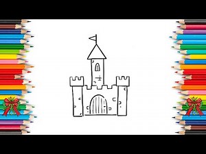 How to Draw a Castle – Step by Step and Super Easy