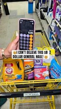🤯HOW FAR CAN $8 REALLY STRETCH?! EXTREME COUPONER EDITION AT DOLLAR GENERAL!🤯🔥