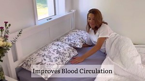 Grounding Sheets Queen - 95% Organic Cotton, 5% Silver Fiber - Fitted Well Bed Grounded Sheet to Improve Sleep - Earthing Sheet - Grounding Cord (60"x80"x13" Gray)