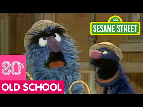 Sesame Street: Fuzzy and Blue