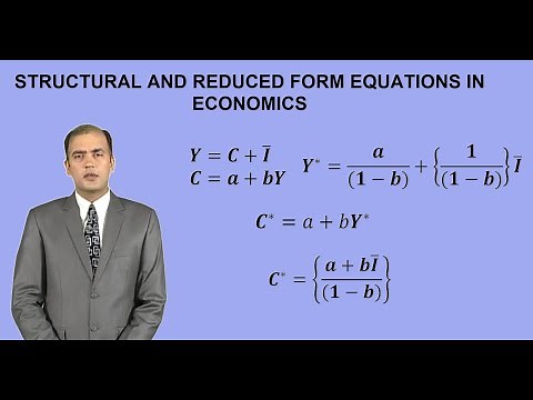 Structural and Reduced Form Equations in Economics