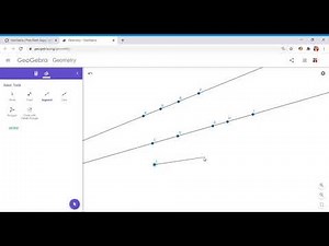 Basics of Geometry using Geogebra- Part 1