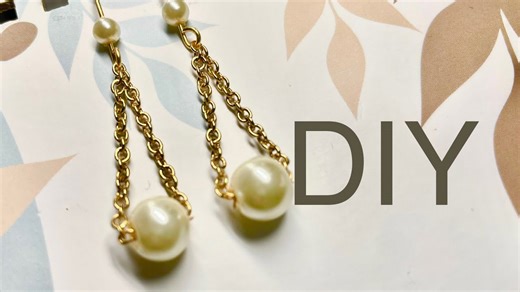 DIY earrings tutorial: Super easy and fun