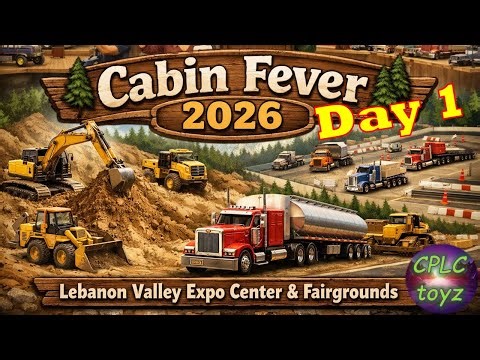Cabin Fever 2026 Model Engineering & Expo Day - Day 1 #rc #engineering #construction #hobby