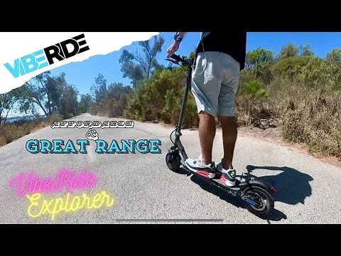 VibeRide Explorer Electric Scooter Review | Affordable, Great Range & Lifetime Service