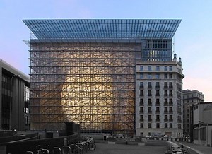 Europa Building in Brussels, Belgium