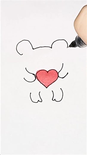 Kawaii Frog 🐸 drawing for kids #shorts #kawaii #kidsart #ytshorts #youtubeshorts #art