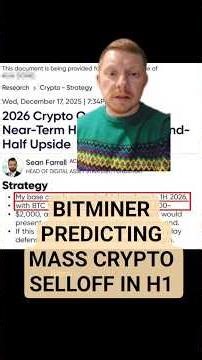 Bitminer's Internal Crypto Note Leaks! Mass Selloff Coming??