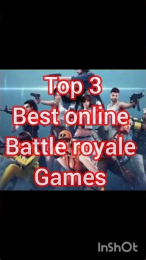 top 3 best online battle royale games 😍🎮#trending #youtubeshorts
