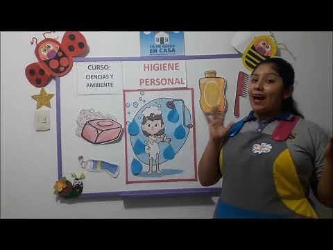 HIGIENE PERSONAL, niños de 3 años, nivel inicial