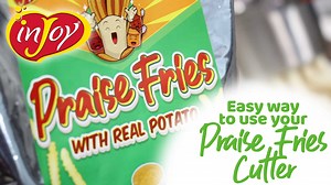 Here's the proper way to extrude your inJoy Praise Fries. With this kind of procedure, napakadali and smooth na ang pag extrude ng inJoy Praise Fries. Try it now, inJoypreneurs! WHERE TO ORDER INJOY PRODUCTS: -Website: www.doxo.com.ph -Negosyong Bayan Outlets -Dealers Nationwide: Comment down below your location so we can refer to the nearest inJoy dealers near you -LazMall & ShopeeMall at injoyph | Injoy Philippines