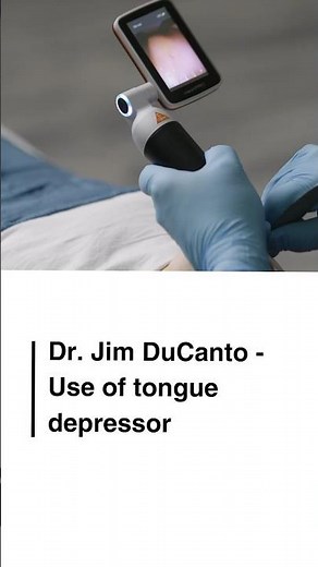 Use of a tongue depressor: HEINE visionPRO video laryngoscope tips & tricks 1