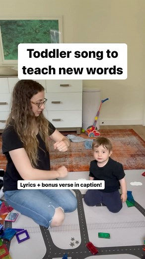 Melissa Minney: Baby & Toddler Speech & Language Expert on Instagram: "Try this Roly Poly song with your toddler! Save this for later! It’s a great way to introduce early words and opposites. Lyrics: Roly poly (x2) (roll arms around each other) Up up up (x2) (lift arms up higher each time you say “up”) Roly roly poly (x2) (roll arms around each other) Down down down (x2) (lower arms each time you say “down”) Roly poly (x2) Out out out (x2) (widen arms each time you say “out”) Roly roly poly (x2)