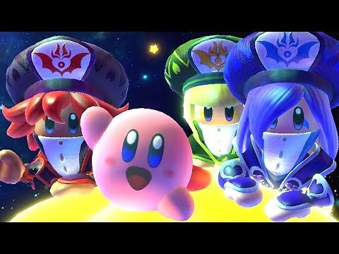 Unlocking New Friends In Kirby Star Allies + Final Boss & Ending The Three Sisters