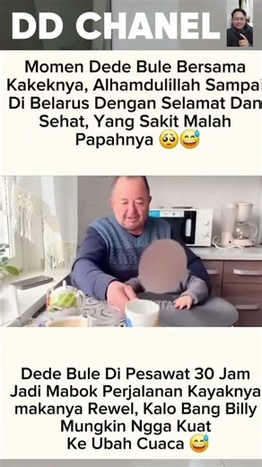 Dede bule rewel terus Karan kecapean di perjalanan sampe 30 jam #billysyahputra #shorts